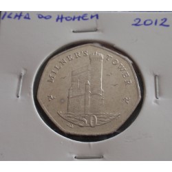 Ilha do Homem - 50 Pence -...