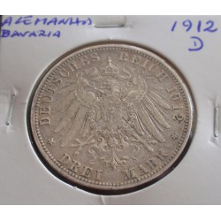 Alemanha / Bavaria - 3 Mark...