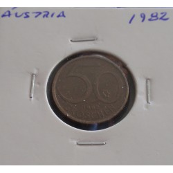 Áustria - 50 Groschen - 1982