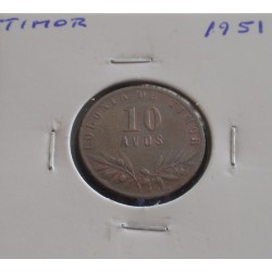 Timor - 10 Avos - 1951