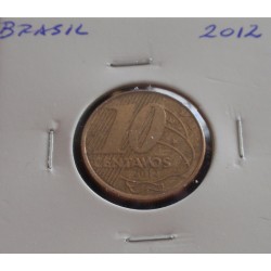 Brasil - 10 Centavos - 2012
