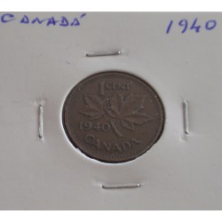 Canadá - 1 Cent - 1940