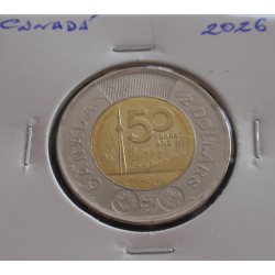 Canadá - 2 Dollars - 2026
