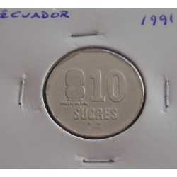 Ecuador - 10 Sucres - 1991
