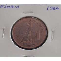 Gâmbia - 1 Penny - 1966