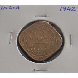 India - 2 Annas - 1942