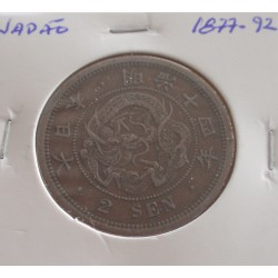 Japão - 2 Sen - 1877-92