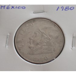 México - 1 Peso - 1980