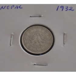 Nepal - 20 Paisa - 1932 -...