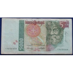 Portugal - 5000 Escudos -...