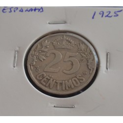 Espanha - 25 Centimos - 1925