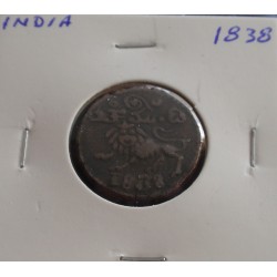India - 20 Cash - 1838