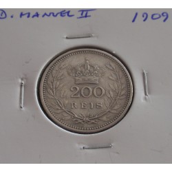 D. Manuel II - 200 Réis -...