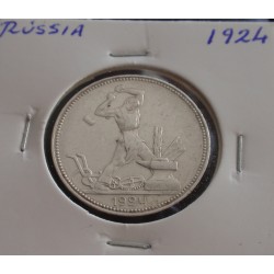 Rússia - 50 Kopeks - 1924 -...