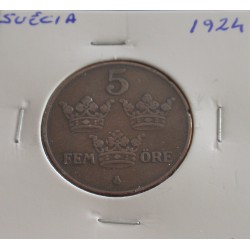 Suécia - 5 Ore - 1924