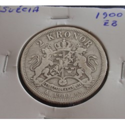 Suécia - 2 Kronor - 1900 EB...