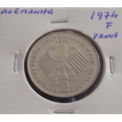 Alemanha - 2 Mark - 1974 F...