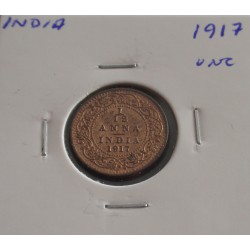 India - 1/12 Anna - 1917 - Unc