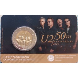 Irlanda - 2 Euro - 2026 - U2