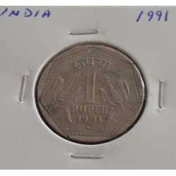 India - 1 Rupee - 1991