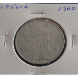 Itália - 100 Lire - 1960