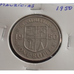 Maurícias - 1 Rupee - 1950