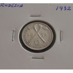 Rodésia - 6 Pence - 1932 -...