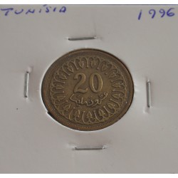Tunisia - 20 Millim - 1996