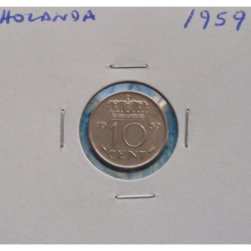 Holanda - 10 Cents - 1959