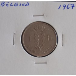 Bélgica ( Belgie ) - 1 Franc - 1967