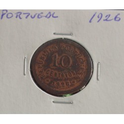 Portugal - 10 Centavos - 1926