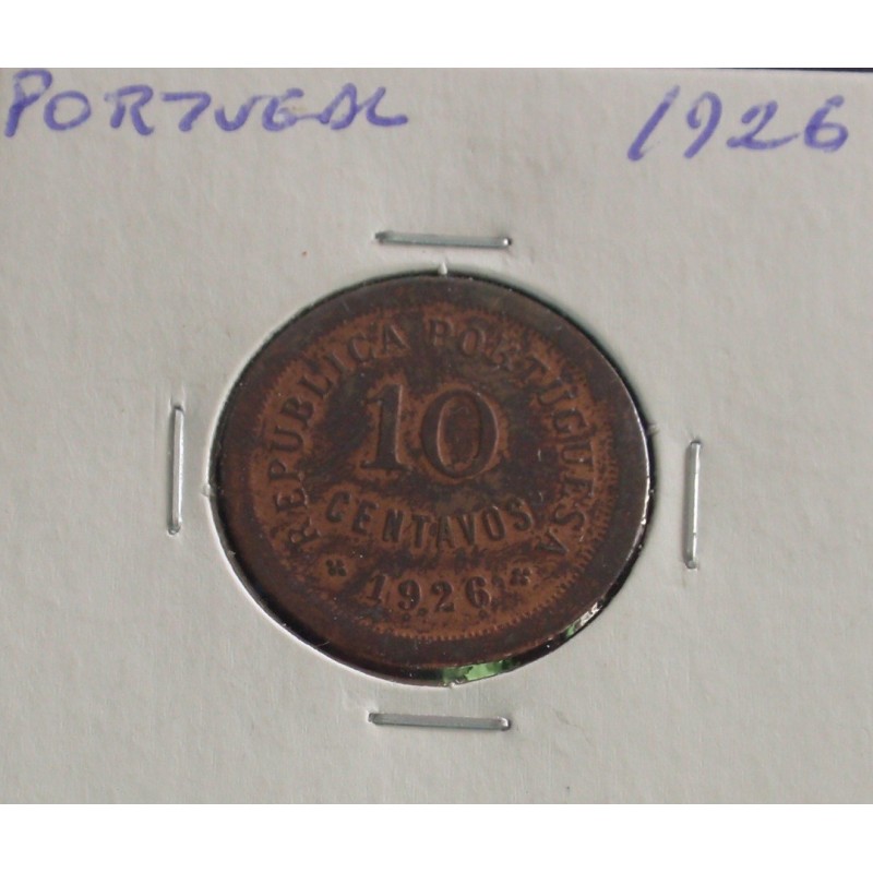 Portugal - 10 Centavos - 1926
