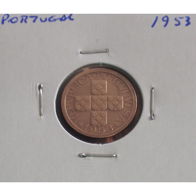 Portugal - 10 Centavos - 1953