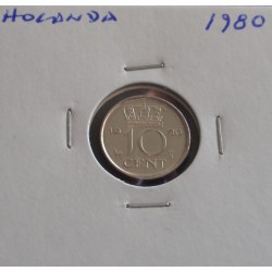 Holanda - 10 Cents - 1980