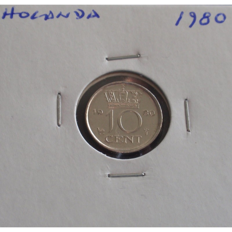 Holanda - 10 Cents - 1980