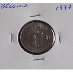 Bélgica ( Belgique ) - 1 Franc - 1977