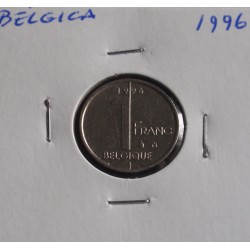 Bélgica ( Belgique ) - 1 Franc - 1996