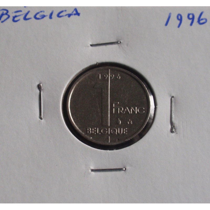 Bélgica ( Belgique ) - 1 Franc - 1996