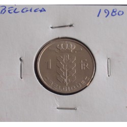 Bélgica ( Belgique ) - 1 Franc - 1980