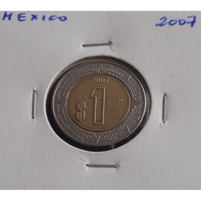 México - 1 Peso - 2007