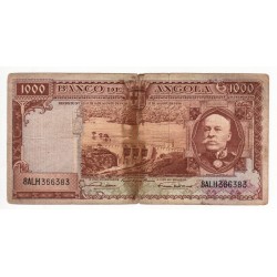 Angola - Nota - 1000 Escudos - 15/8/1956 - Brito Capelo
