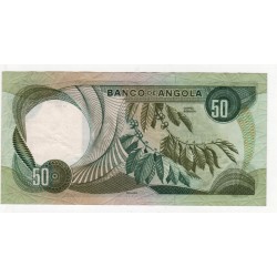Angola - 50 Escudos - 24/11/1972 - Marechal Carmona