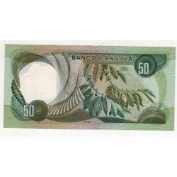 Angola - 50 Escudos - 24/11/1972 - Marechal Carmona - NOVA