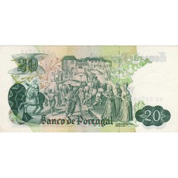Portugal - 20 Escudos - 27/7/1971 - Garcia da Orta 