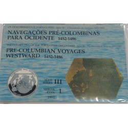 Portugal - III Série dos Descobrimentos-Ocidente-BNC / Prata