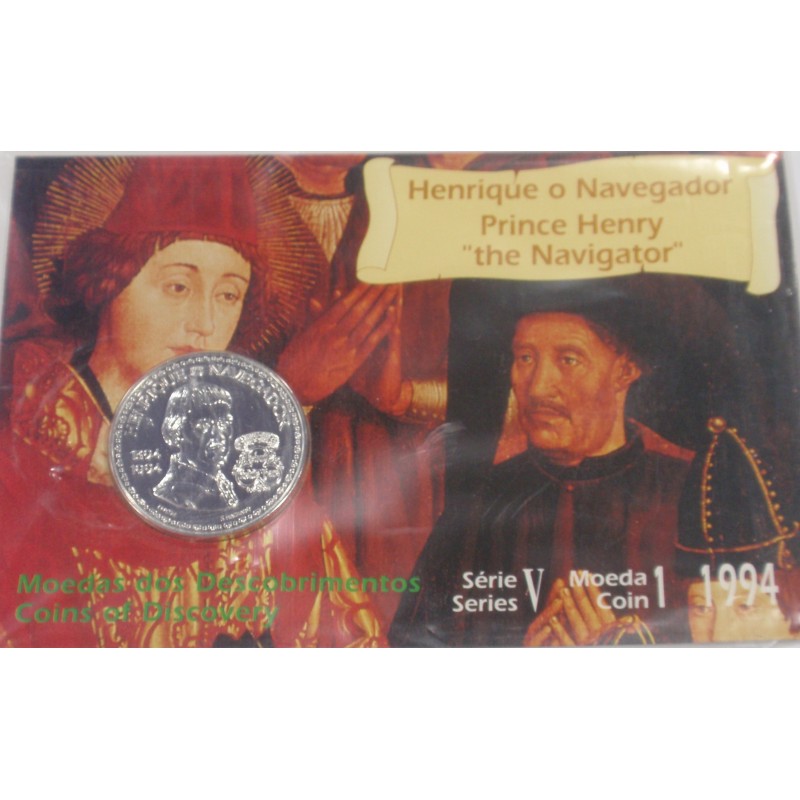 Portugal -V Série dos Descobr. - Henrique - BNC/Prata