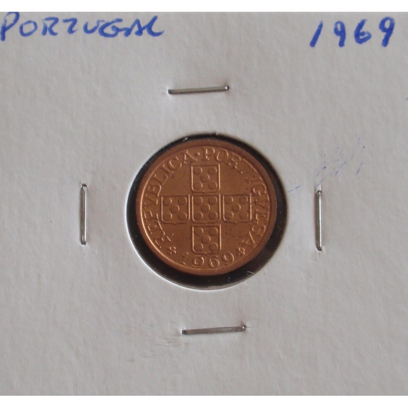 Portugal - 20 Centavos - 1969 - Unc