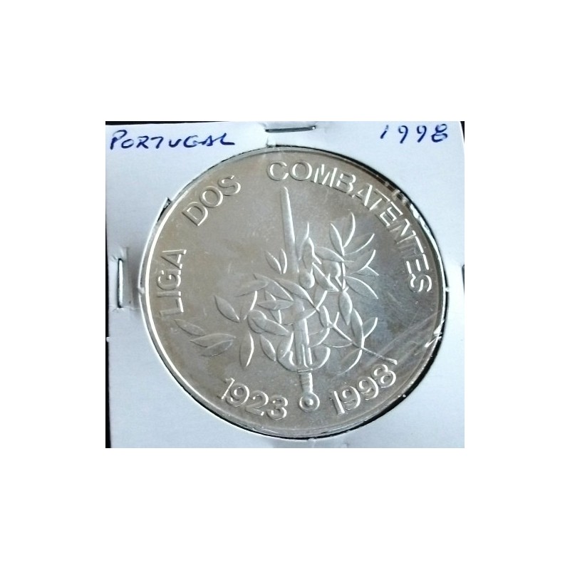 Portugal - 1000 Escudos -1998 - Liga Dos Combatentes - Prata