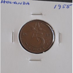 Holanda - 5 Cents - 1955