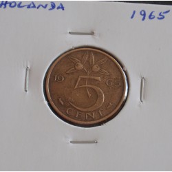 Holanda - 5 Cents - 1965